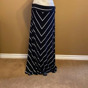 Long skirt.